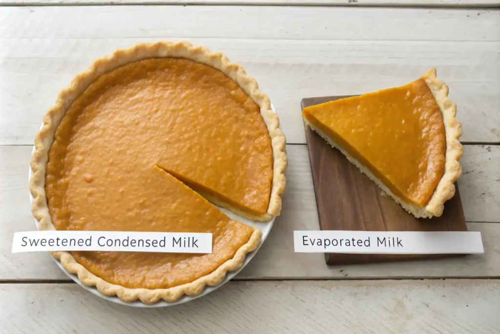 Is It Better to Use Sweetened Condensed Milk or Evaporated Milk for Pumpkin Pie A Comprehensive Guide