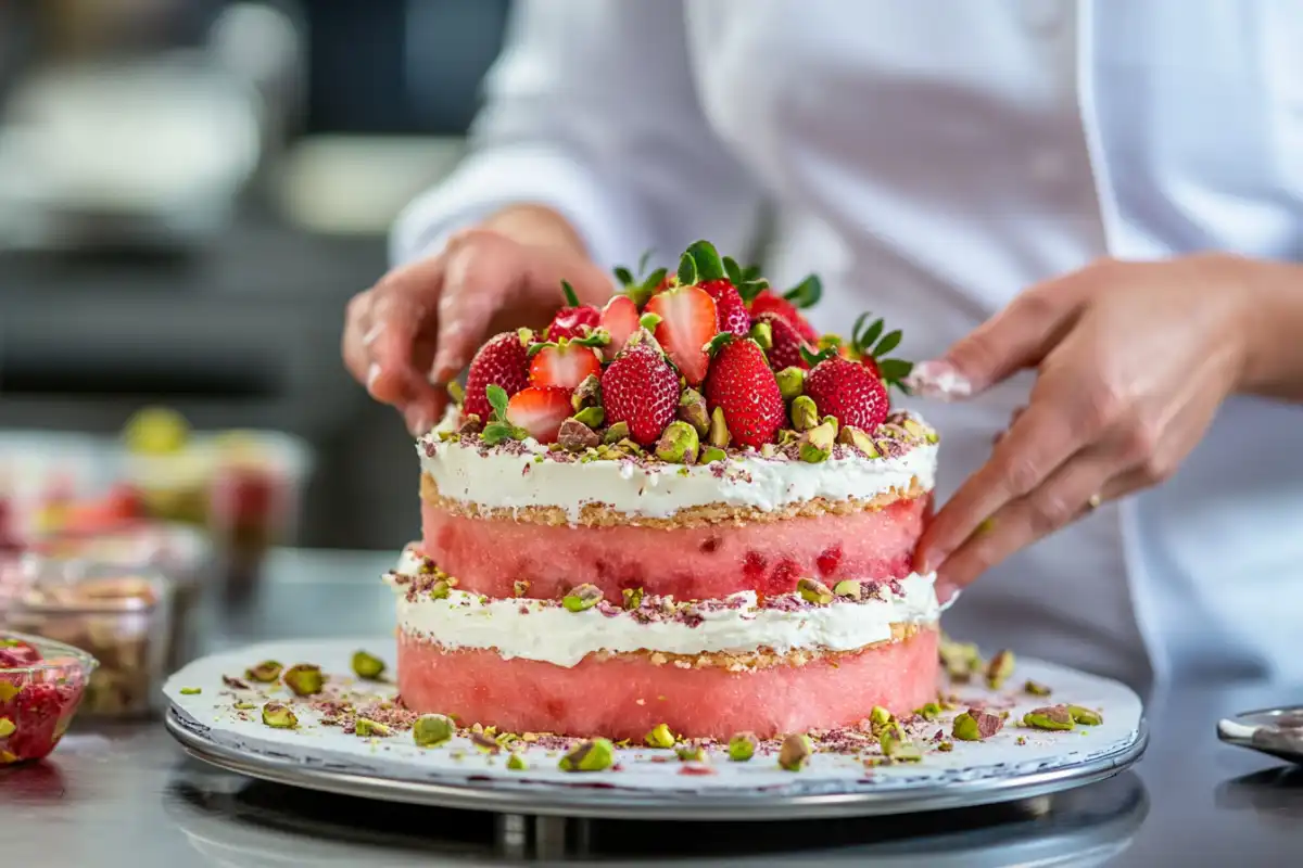 Who invented the watermelon cake