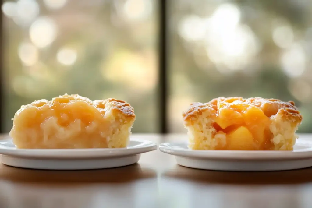 How do you thicken peach cobbler filling?